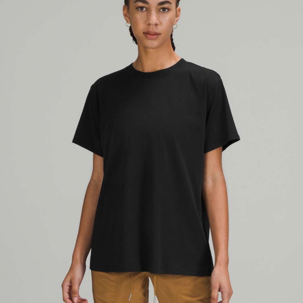 NWOT  Lululemon All Yours Tee - W3ES5S  - Black - Size 20 - Picture 4 of 5
